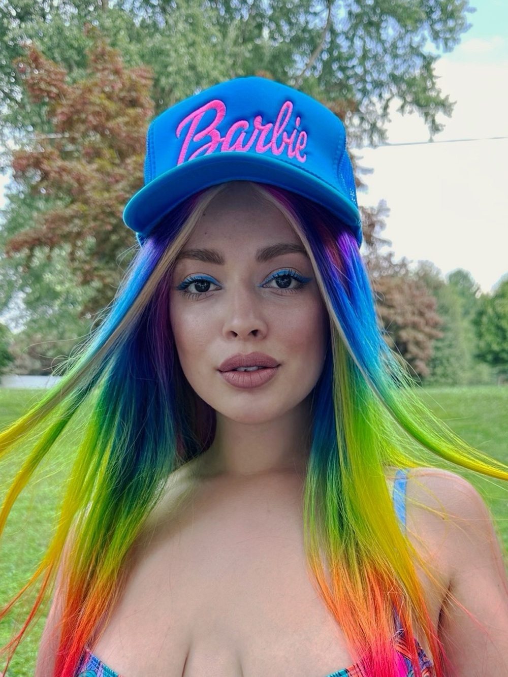 BARBIE TRUCKER HAT